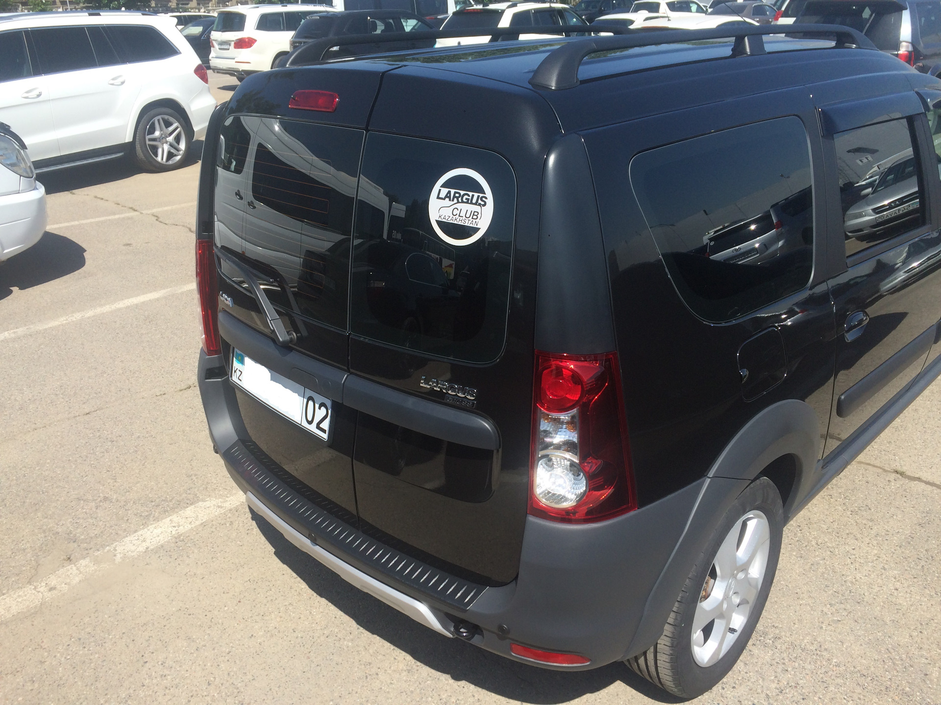 накладки largus cross