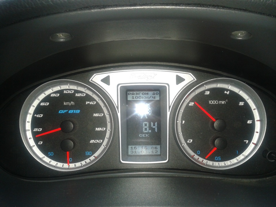 8.4 сек на шипах по сухому асфальту — LADA Приора хэтчбек, 1,6 л., 2008 ...