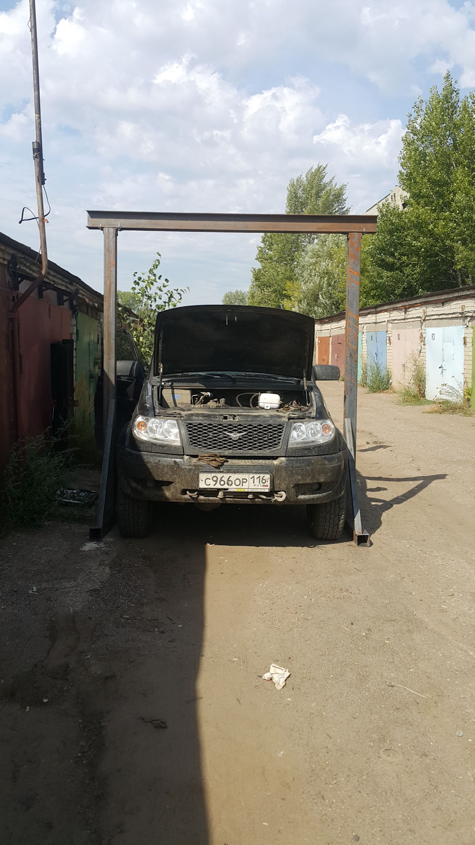 Крутые переделки — УАЗ Patriot, 2,7 л, 2012 года | своими руками | DRIVE2