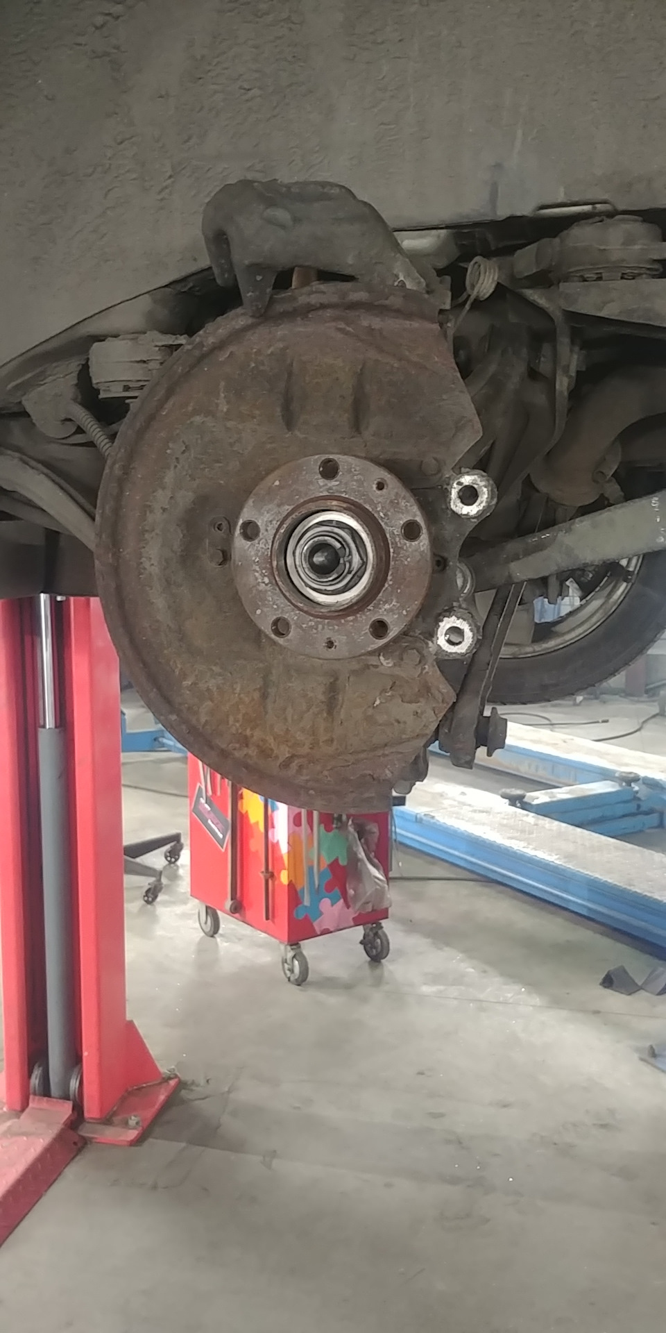 #6. Подшипник ступицы задний. — Peugeot 407, 2 л, 2007 года | визит на ...