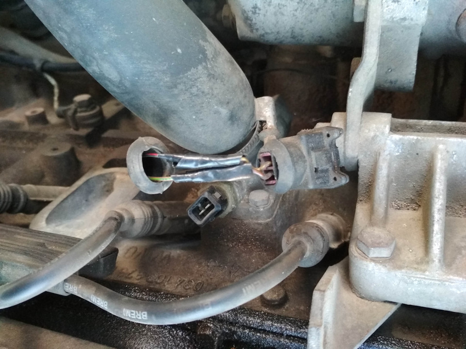 Пайка скруток и пропайка платы приборной панели — Audi 100 (C3), 2 л ...