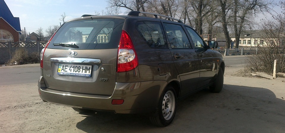 Багажник сдался. — Lada Приора универсал, 1,6 л, 2013 года | своими ...