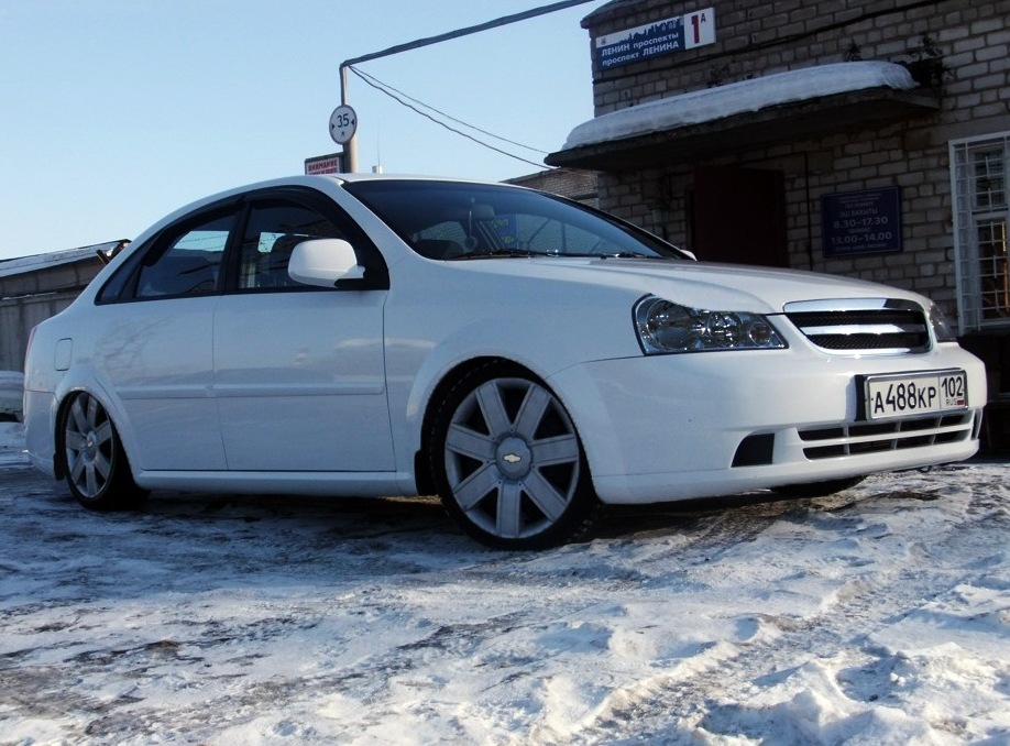 Chevrolet Lacetti 1 8 Р±РµР»С‹Р№ Tuning