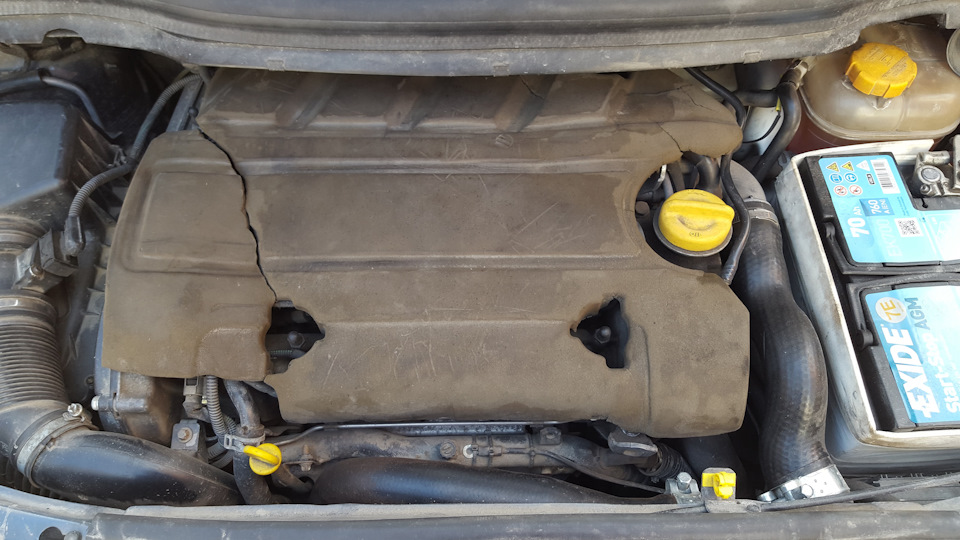 Ищу изоляцию моторного отсека! — Opel Zafira B, 1,9 л, 2009 года ...