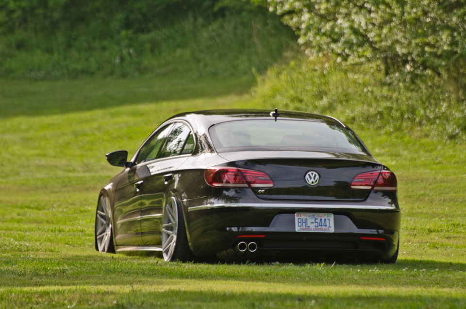 Volkswagen Passat cc 2012 stance