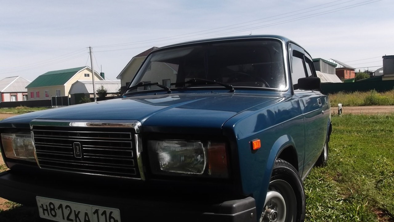 Lada 21074 1.6 бензиновый 2005 | заниженный на DRIVE2