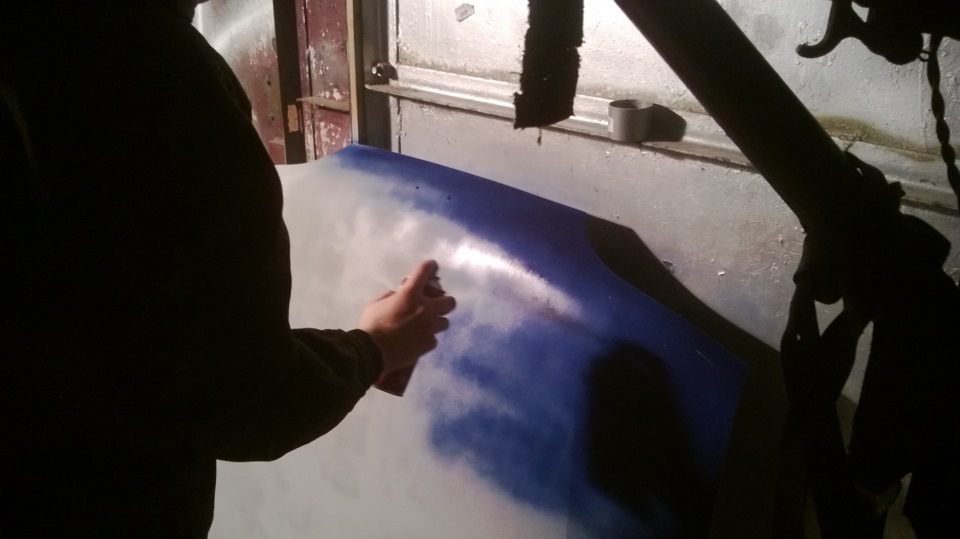 решил всё таки красить капот — Lada 2115, 1,5 л, 2002 года | стайлинг ...