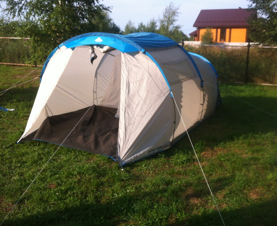 Приобрел палатку Quechua arpenaz 4.1 — УАЗ Patriot, 2,3 л, 2012 года ...