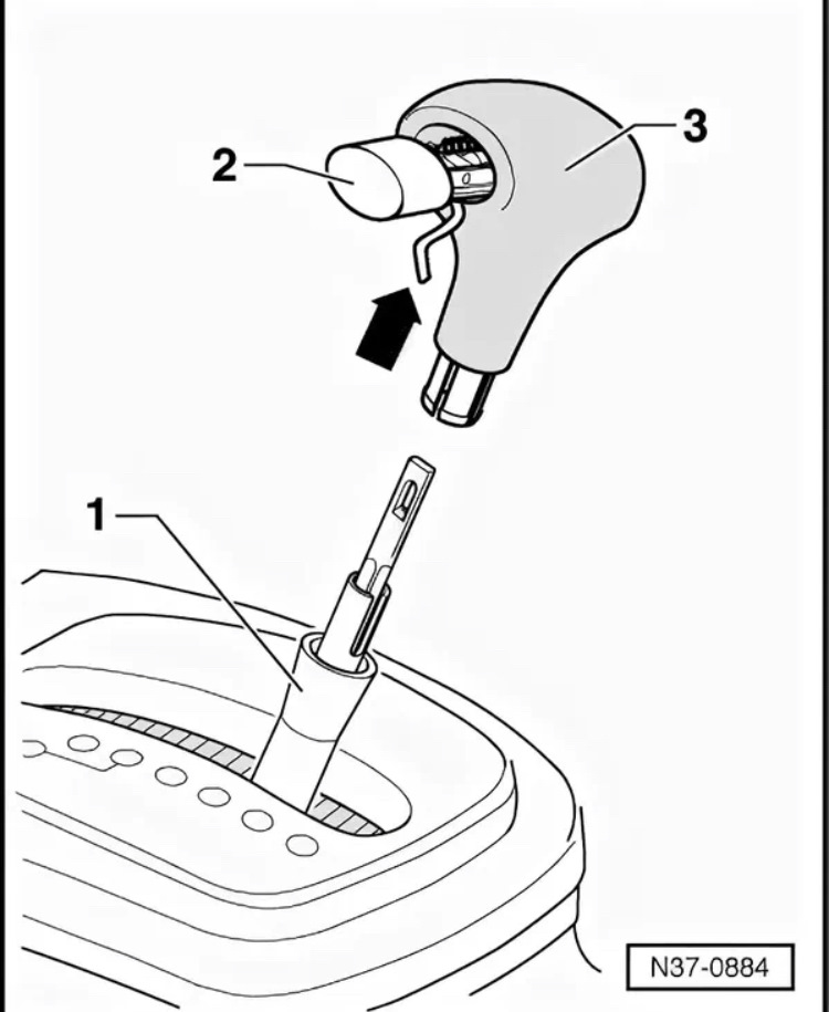 Замена сальника штока выбора передач - Volkswagen Passat B5, 1,6 л, 1997 года св