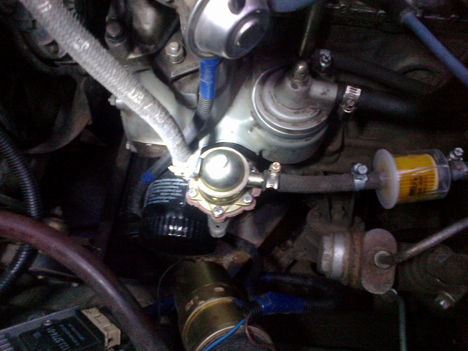 Течь из под бензонасоса… (часть 1) — Lada 21073, 1,5 л, 2001 года ...