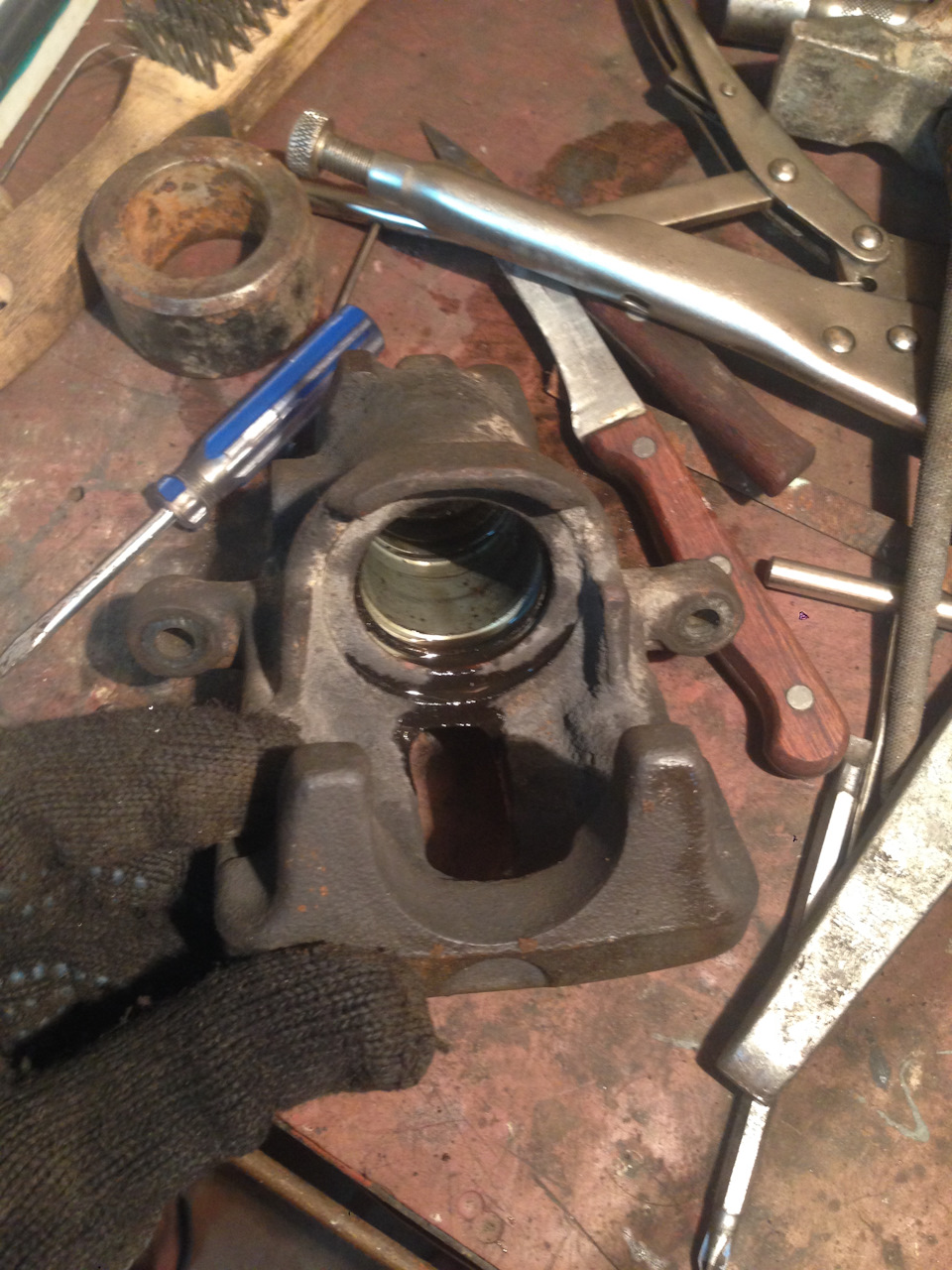 До обработки — Honda Accord (7G)