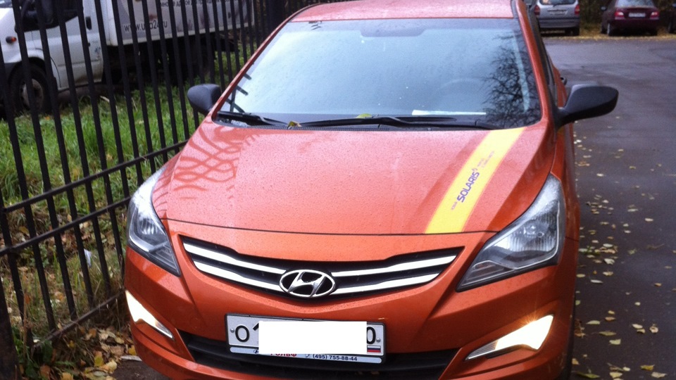 Hyundai Solaris 1.6 бензиновый 2015 | на DRIVE2