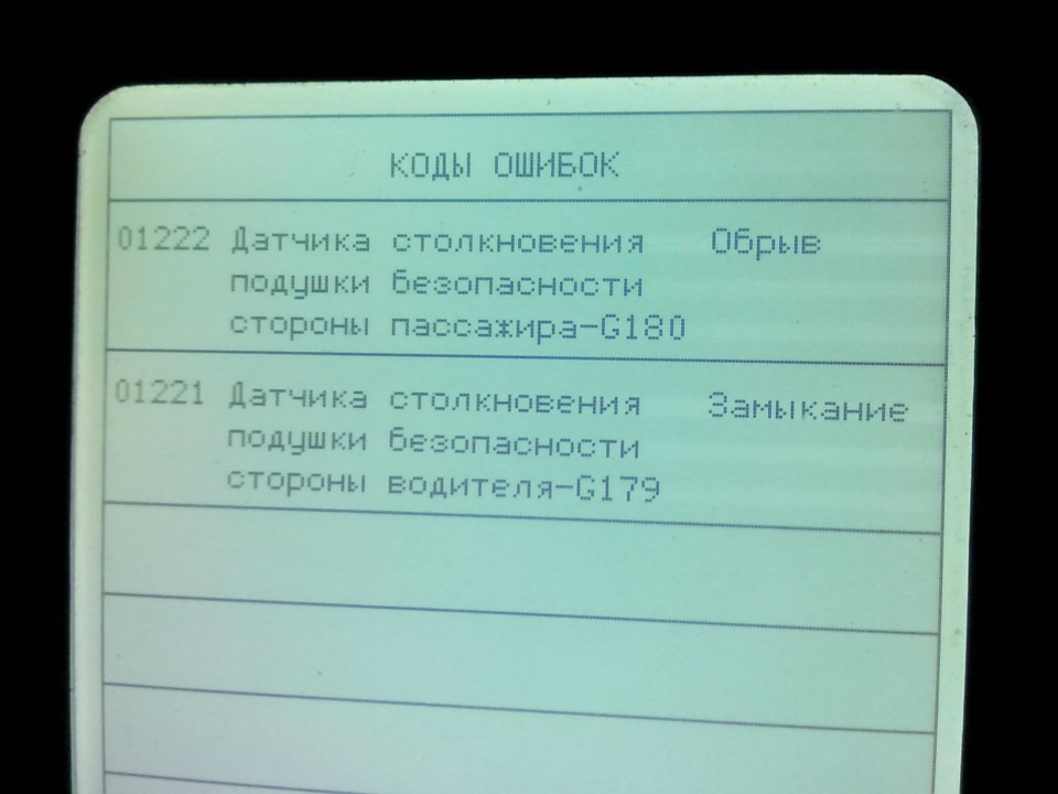 Диагностика машины после покупки — Volkswagen Passat B5, 1,9 л, 1997 ...