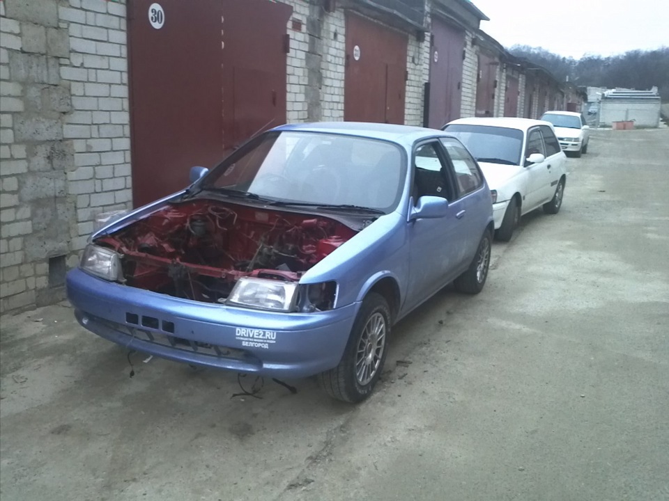 Fte свап — Toyota Corolla II (4G), 1,3 л, 1991 года | тюнинг | DRIVE2