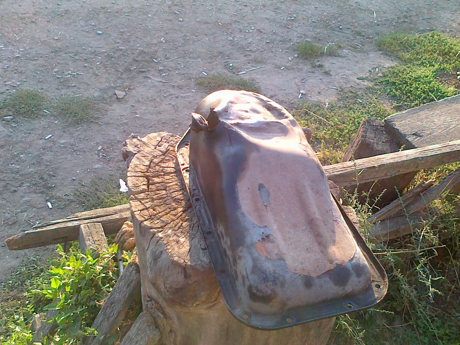 пробил поддон( — Lada 21093, 1,5 л, 2002 года | путешествие | DRIVE2