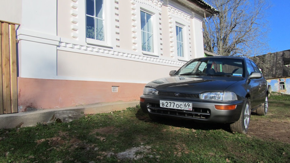 весенние фотки — Toyota Sprinter (100), 1,5 л, 1991 года | фотография ...