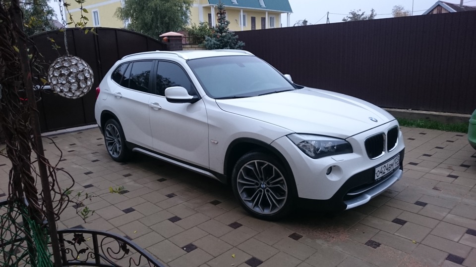 BMW x1 темный графит колеса