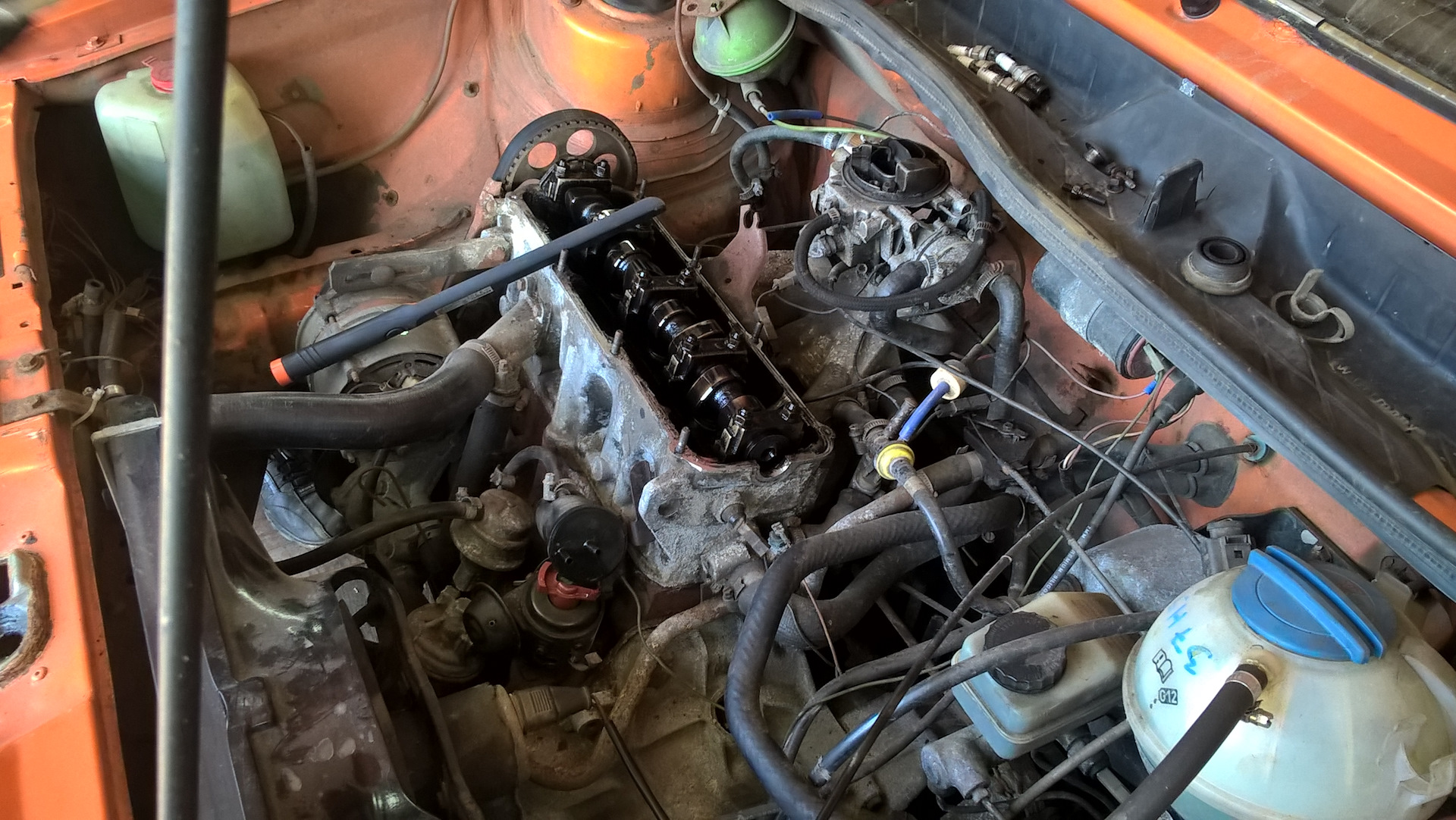 Замена масла, масляных колпачков и пары прокладок. — Volkswagen Golf ...