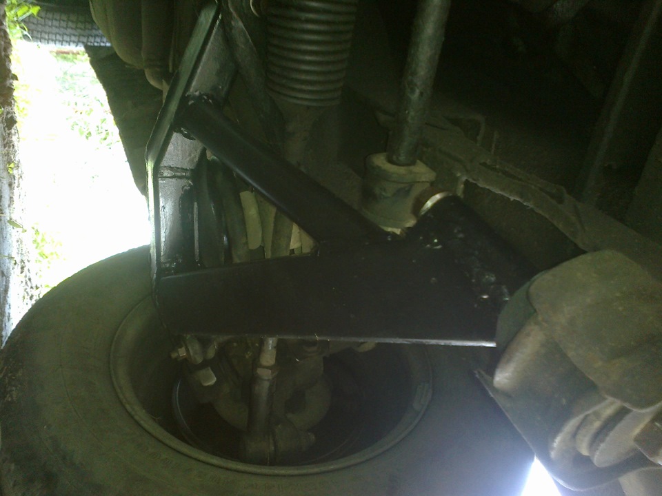 самодельные рычаги подвески 2 — Ford Transit (4G), 2,2 л, 1991 года ...