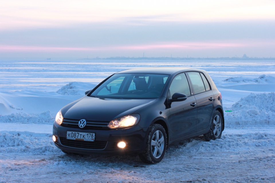 VW Golf 4 зима