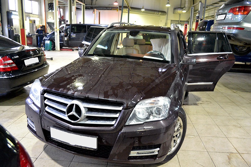 Мерседес glk 220 дергается