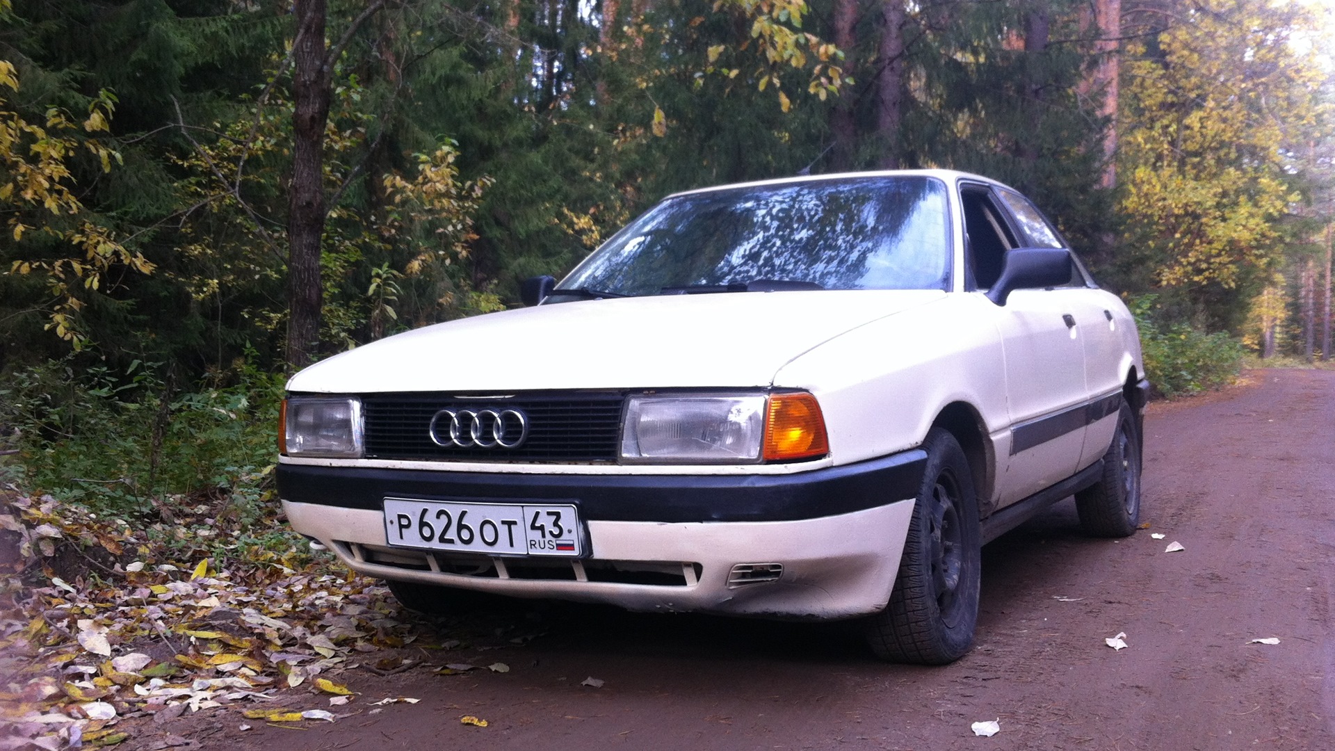 Audi 80 (B3) 1.9 бензиновый 1987 | 1.9 113л.с 