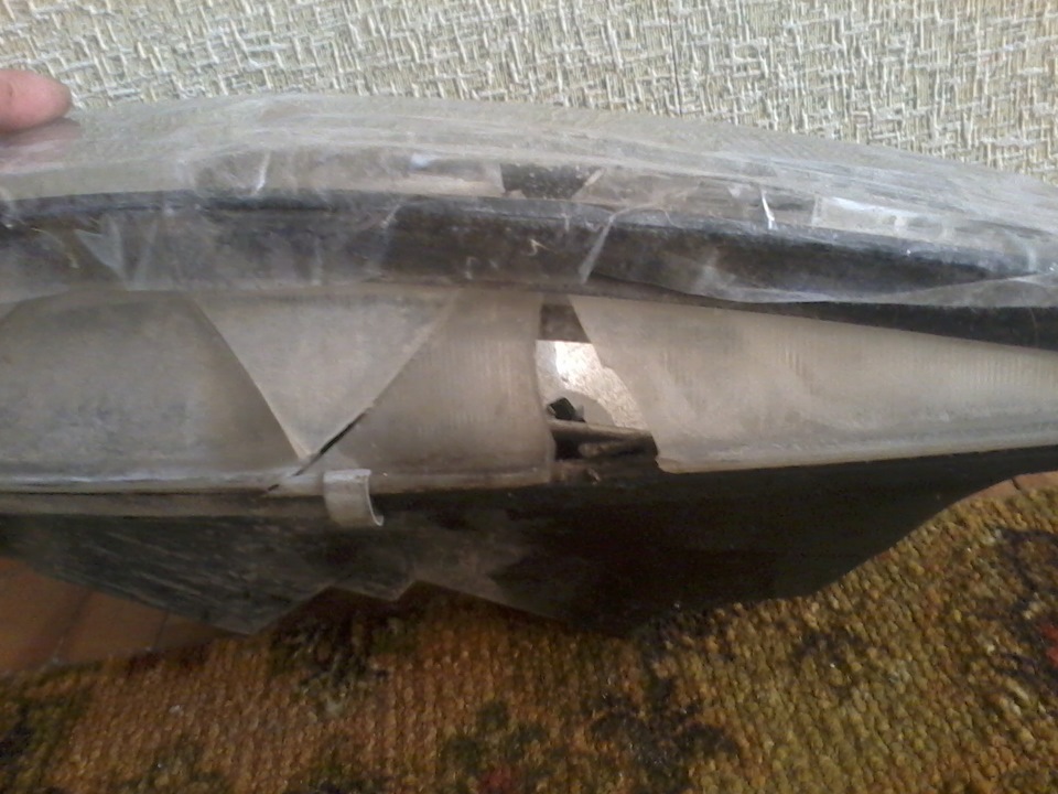 Обновил разбитую фару))) — Opel Vectra B, 1,8 л, 1997 года | своими ...