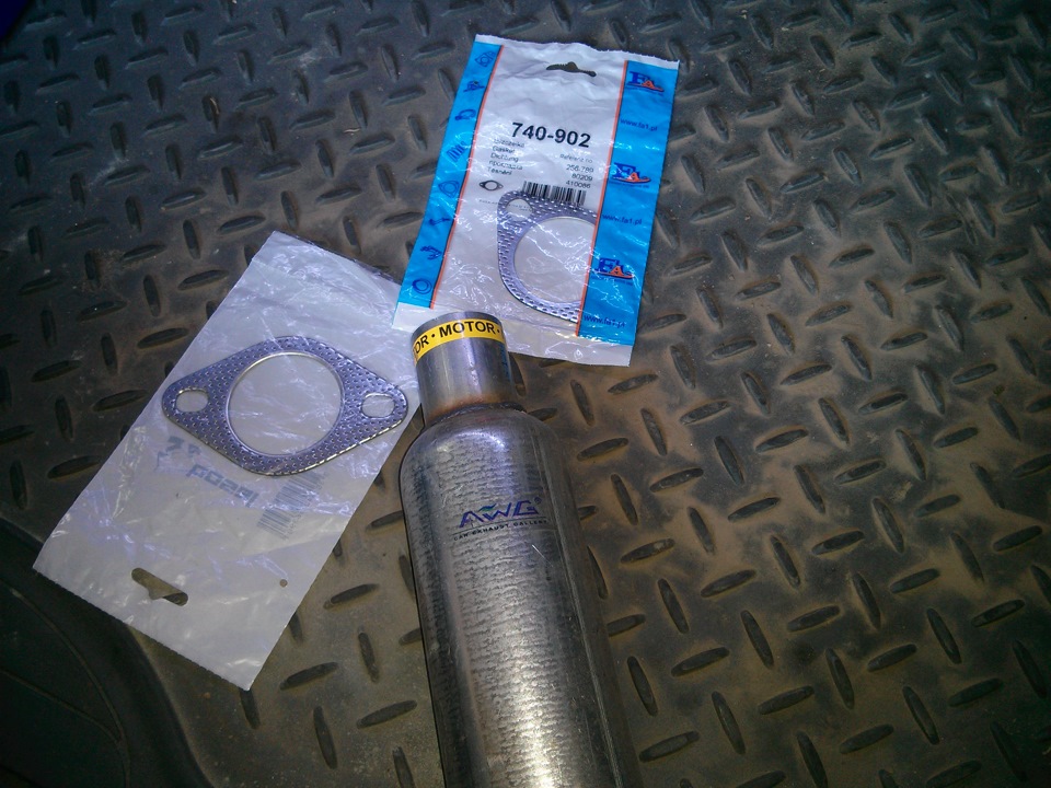 Немного про пламегаситель или стронгер — Mitsubishi Lancer V, 1,6 л ...