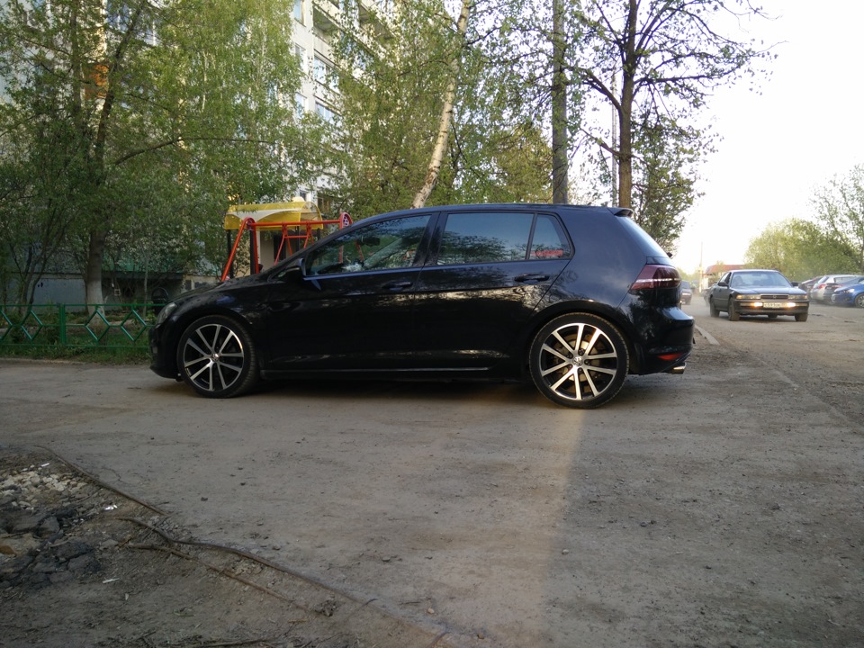 Пружины с занижением volkswagen golf