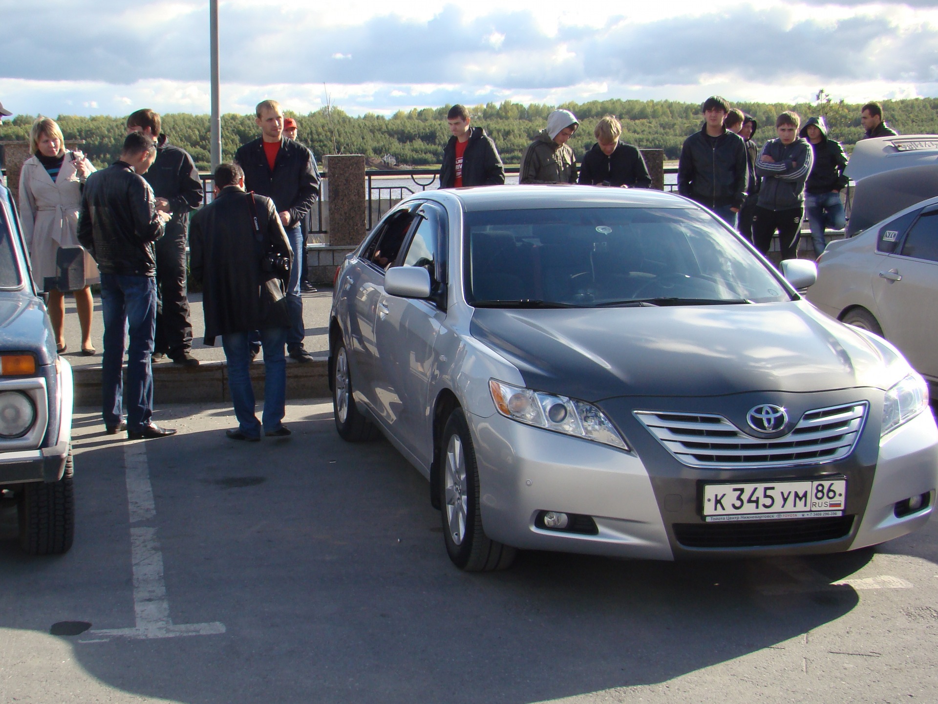 Фото пака ещё чистой машины. — Toyota Camry (XV40), 2,4 л, 2008 года |  фотография | DRIVE2