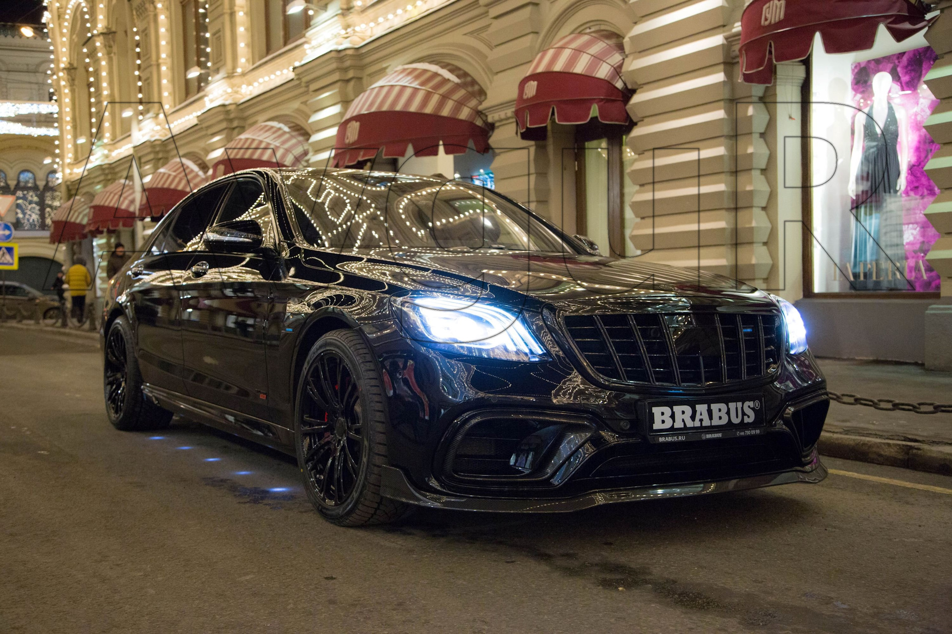 W222 Brabus на пневме