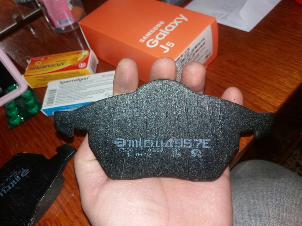 Колодки Intelli на Ауди А6 1.8Т — Audi A6 (C5), 1,8 л, 1998 года ...