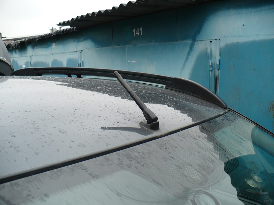 Антенна + анонс — Renault Sandero 1G, 1,4 л, 2011 года | аксессуары ...