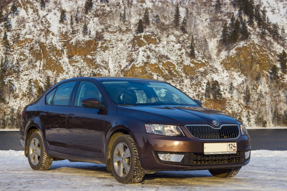 Поездка в Дивногорск — Skoda Octavia A7 Mk3, 1,4 л, 2013 года ...