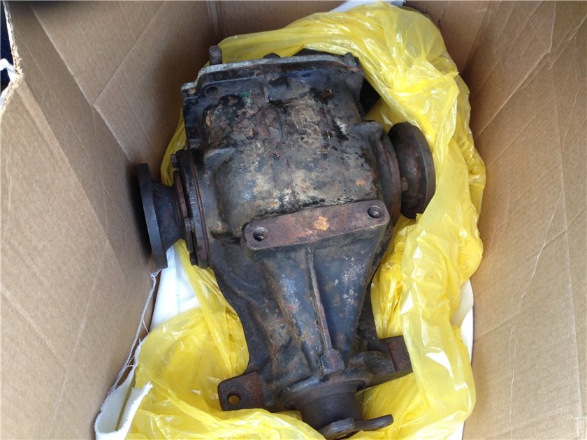 обкатка редуктора 4:10 на "Шушаринге" — BMW 3 series Coupe (E36), 1,8 л ...