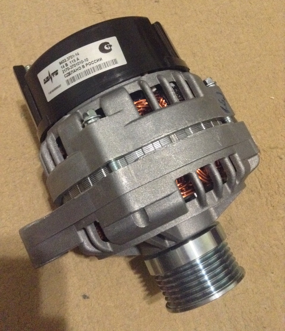 Приводим в порядок питание (Часть 1 — Генератор приора люкс и аккум ...