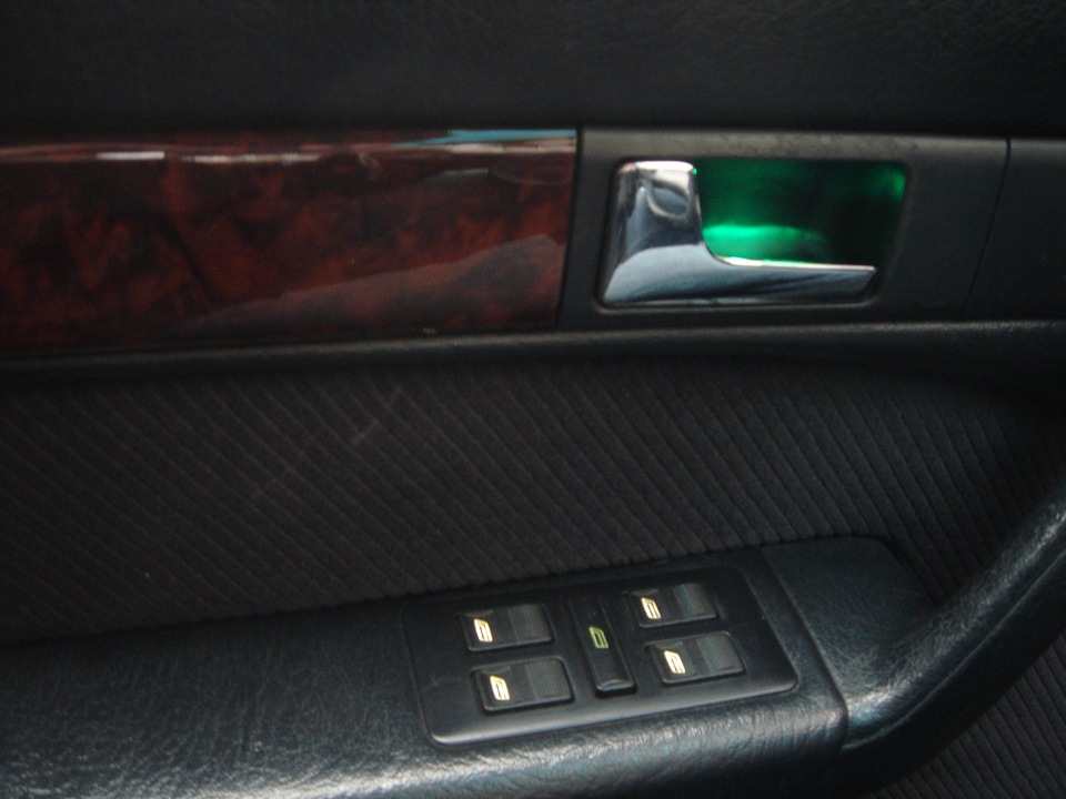 Плавное включение подсветки панели. — Audi 100 Avant (C4), 2 л, 1994 ...