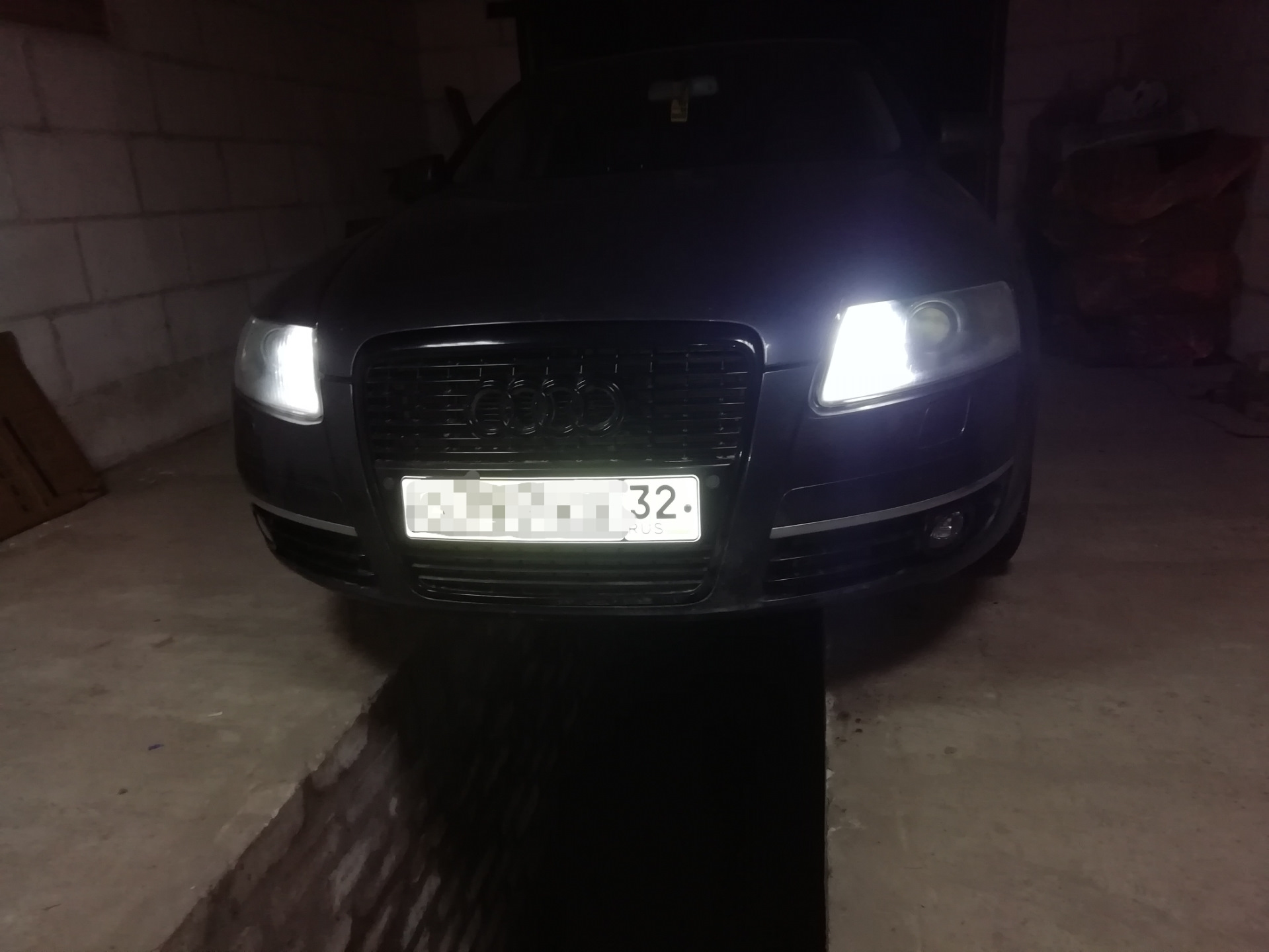 ауди а6 ходовые огни