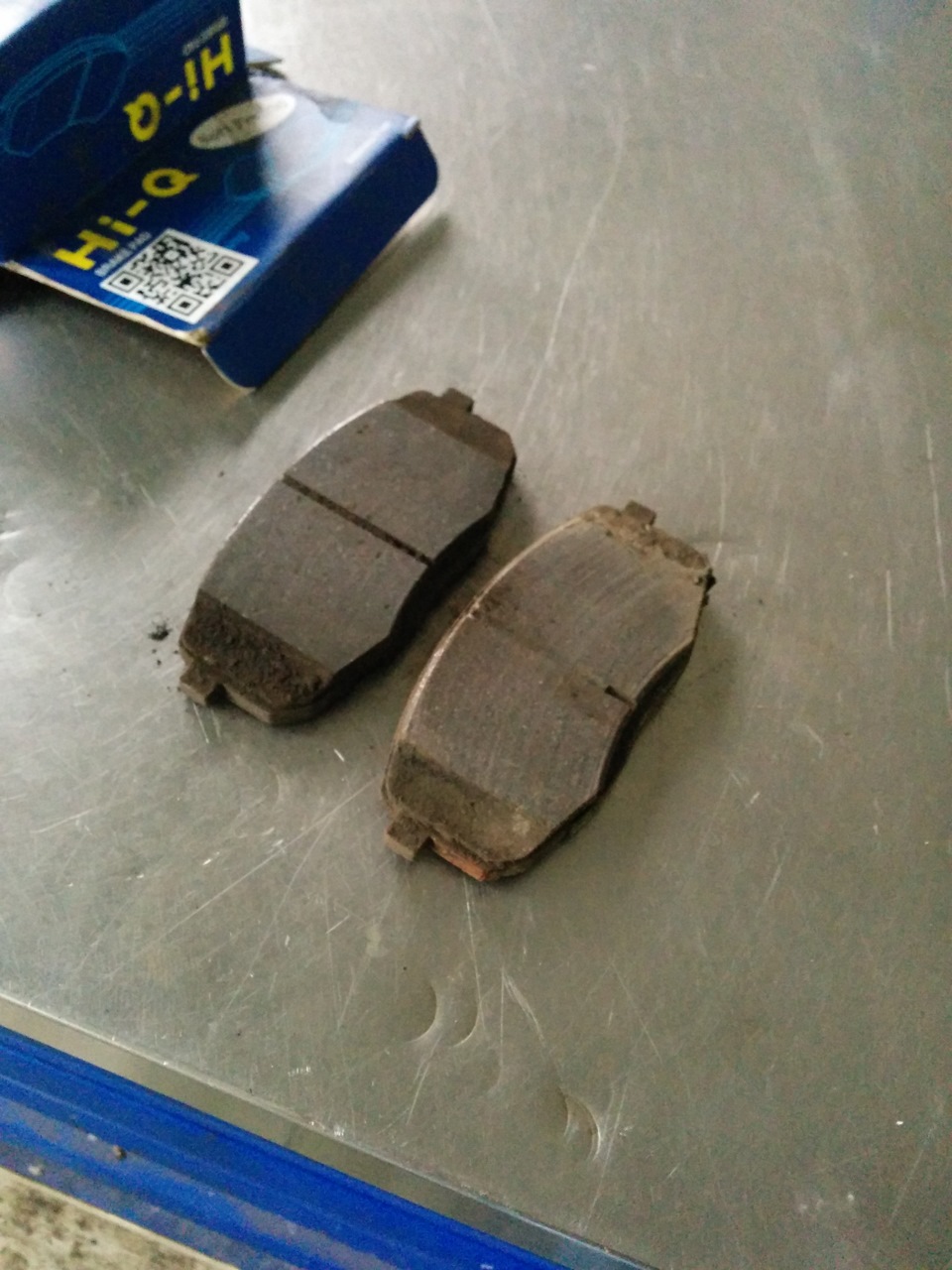 Замена тормозных колодок — KIA Cerato (2G), 1,6 л, 2009 года | визит на ...