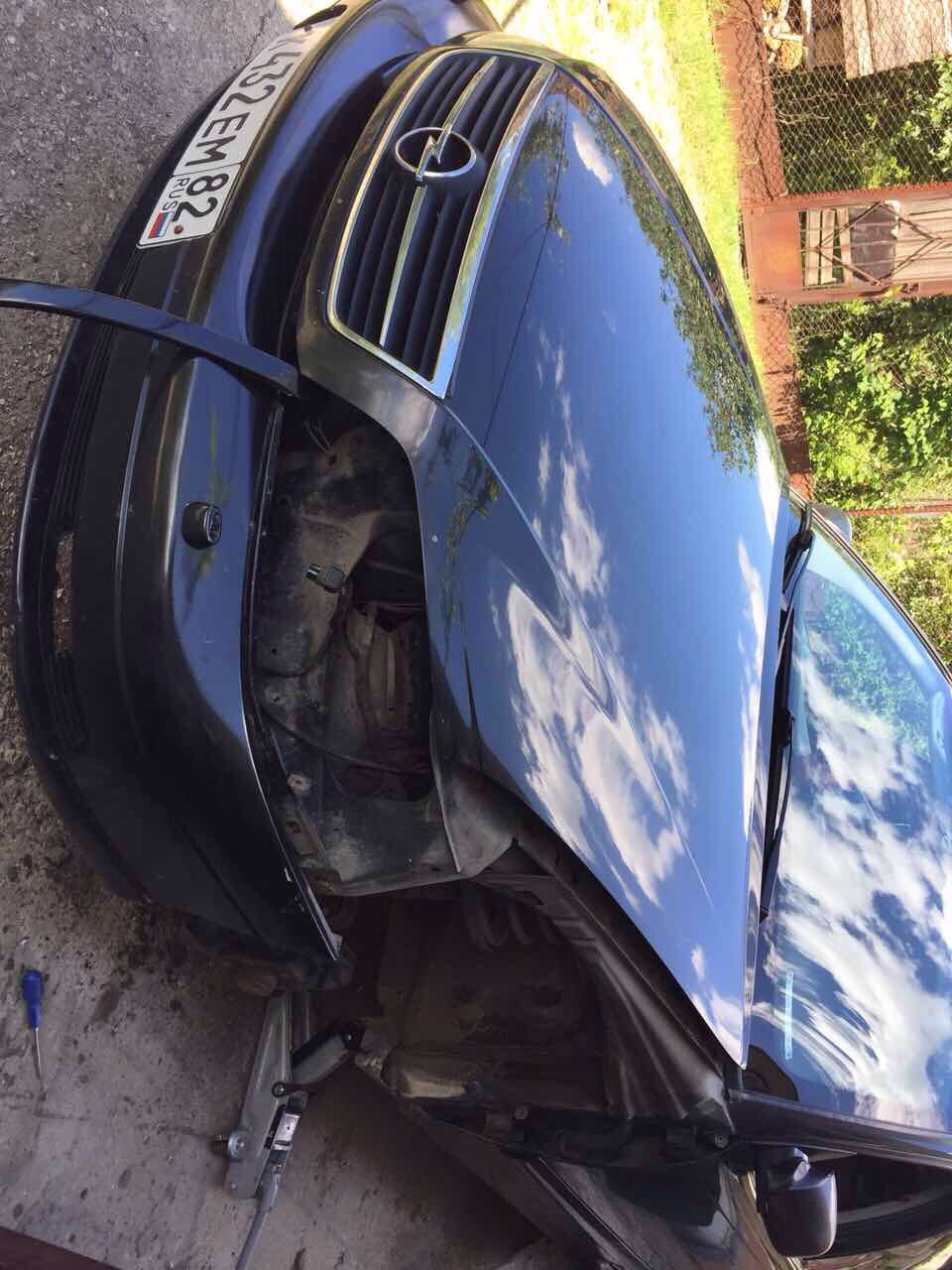 Давно ничего не писал, всё не было вдохновения. Кузовной ремонт — Opel ...