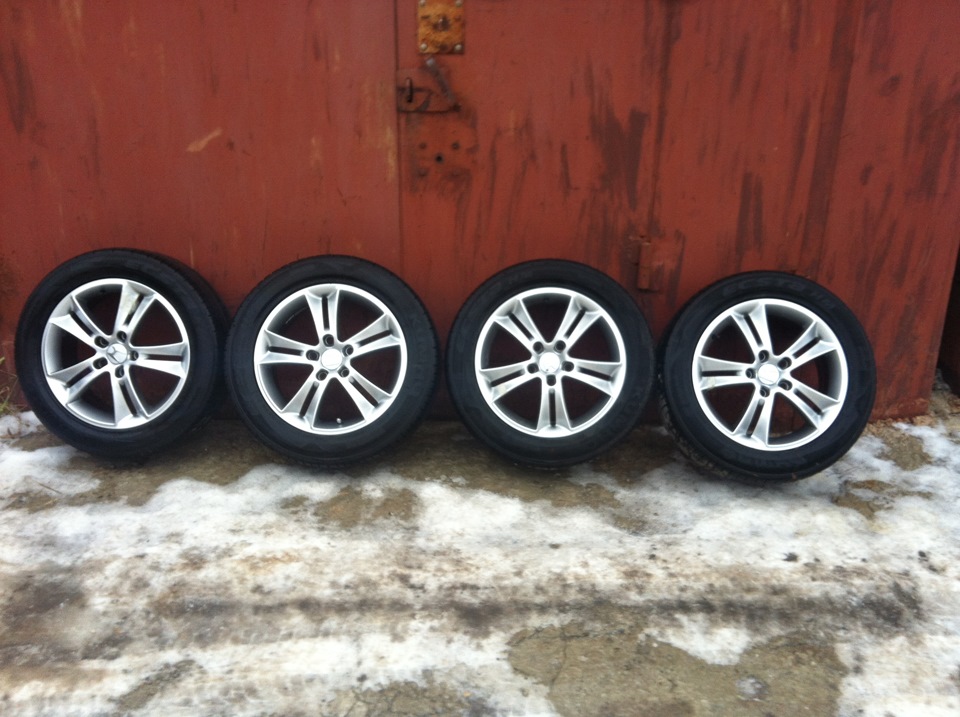 Продаю колеса в сборе R16 или по отдельности — Honda Civic 4D (8G), 1,8 ...