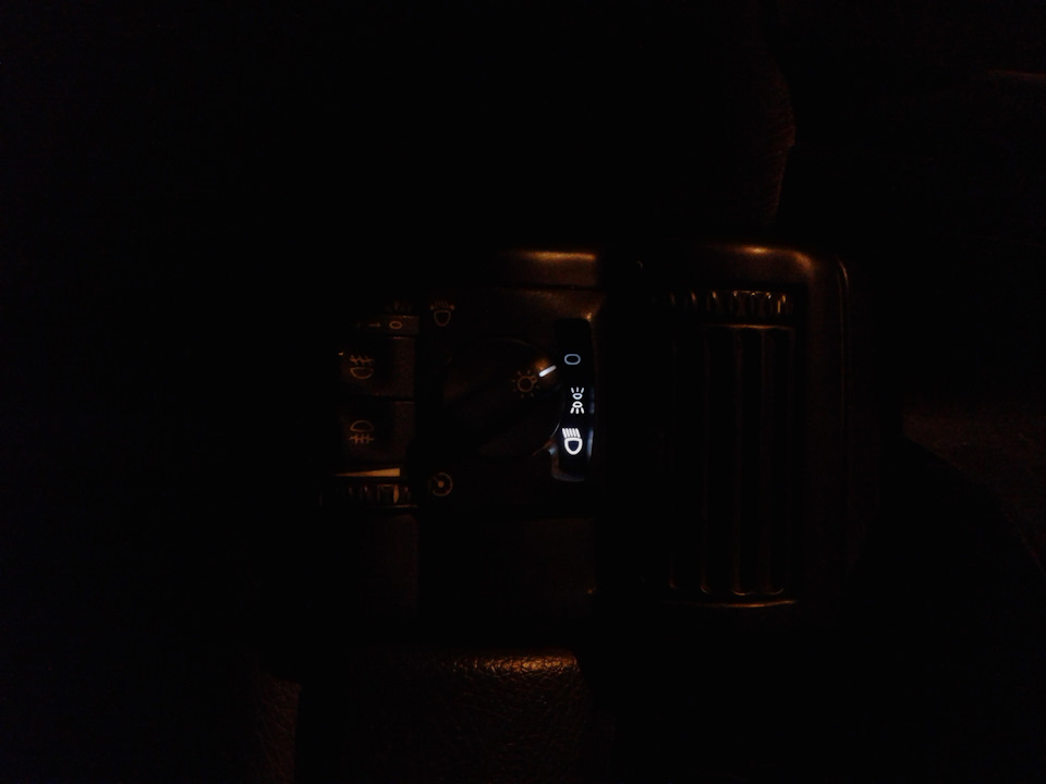 подсветка блока света гаснет при включении света + реанимация кнопки ...