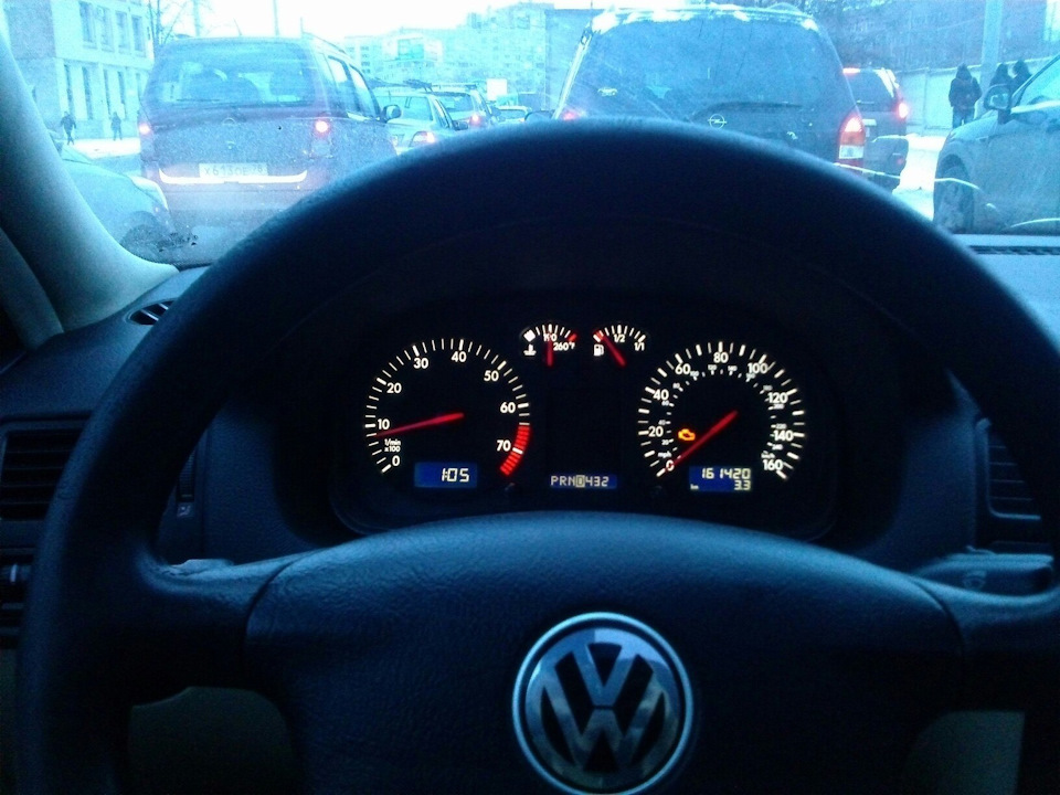 Пересвет приборной панели: инверсия дисплеев — Volkswagen Jetta IV, 1,8 ...