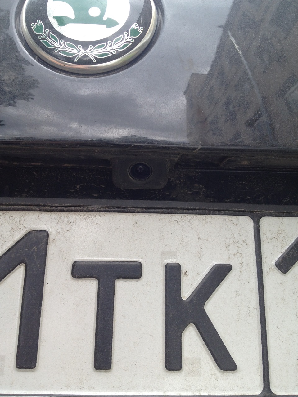 Установил камеру — Skoda Octavia A5 Mk2, 1,6 л, 2012 года | электроника ...