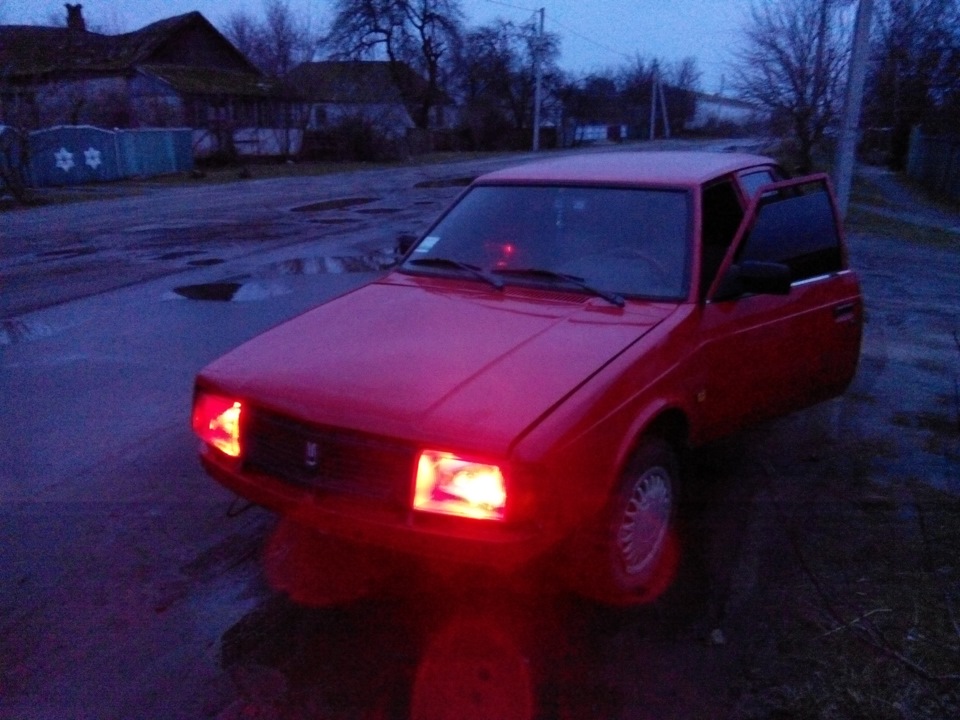 Ох движуха)шаара и пипец) всё в один день) — Москвич 2141, 1,5 л, 1991 ...