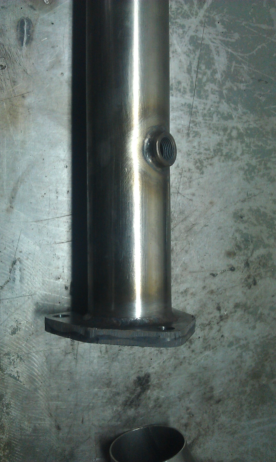 даунпайп, начало — Audi 80 (B3), 2 л, 1988 года | своими руками | DRIVE2