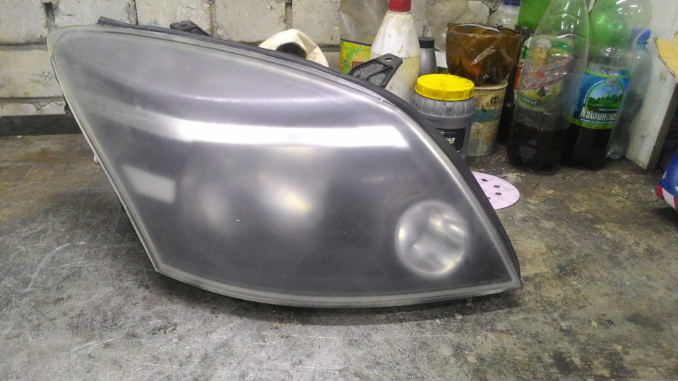 Покрытие лаком фары — Great Wall Hover, 2,4 л, 2008 года | своими ...