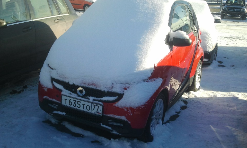 Начало дружбы — Smart fortwo (2G), 1 л, 2012 года | покупка машины | DRIVE2