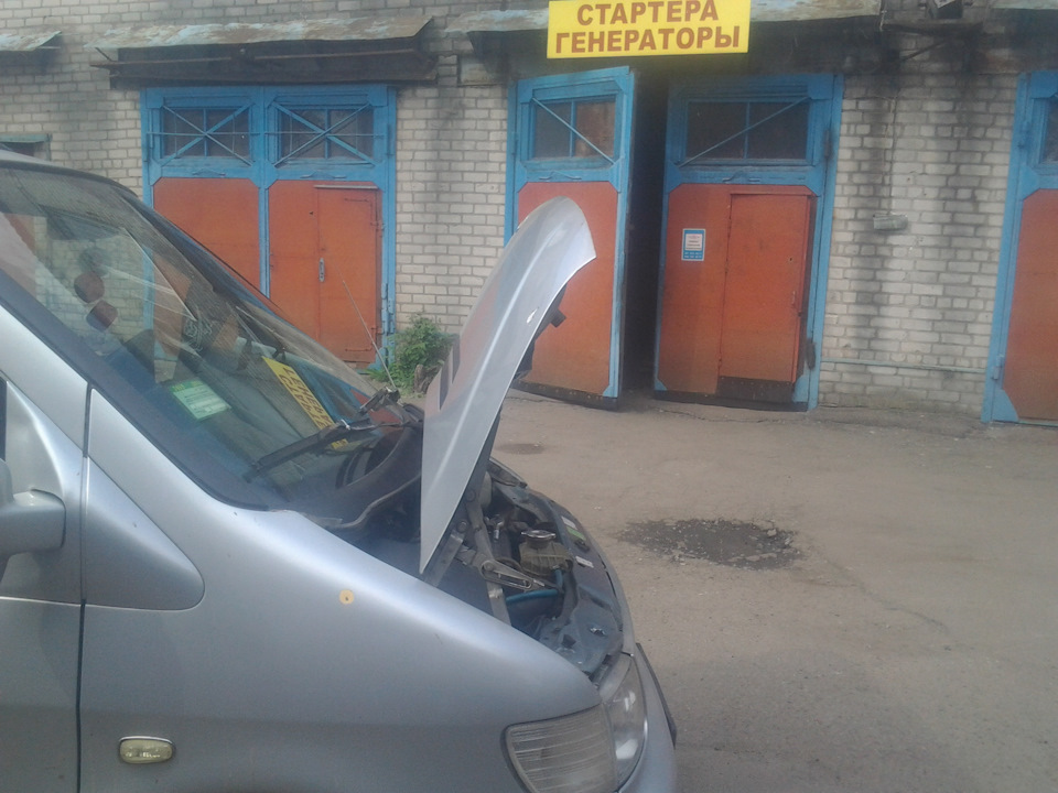 Заехал на сервис — Mercedes-Benz Vito (1G), 2,2 л, 2001 года | визит на ...