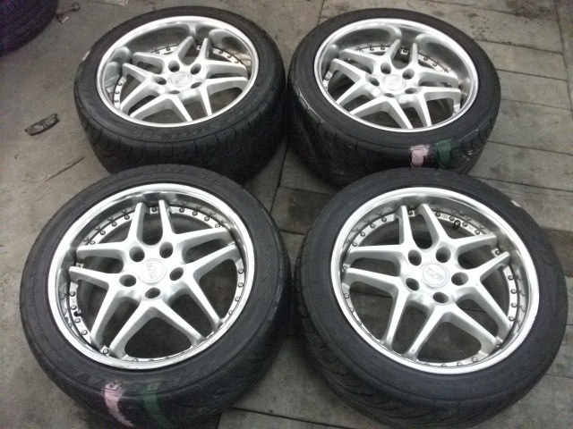 Blitz RACING WHEEL TYPE 03 R17 — Nissan Skyline (R32), 2,5 л, 1992 года ...